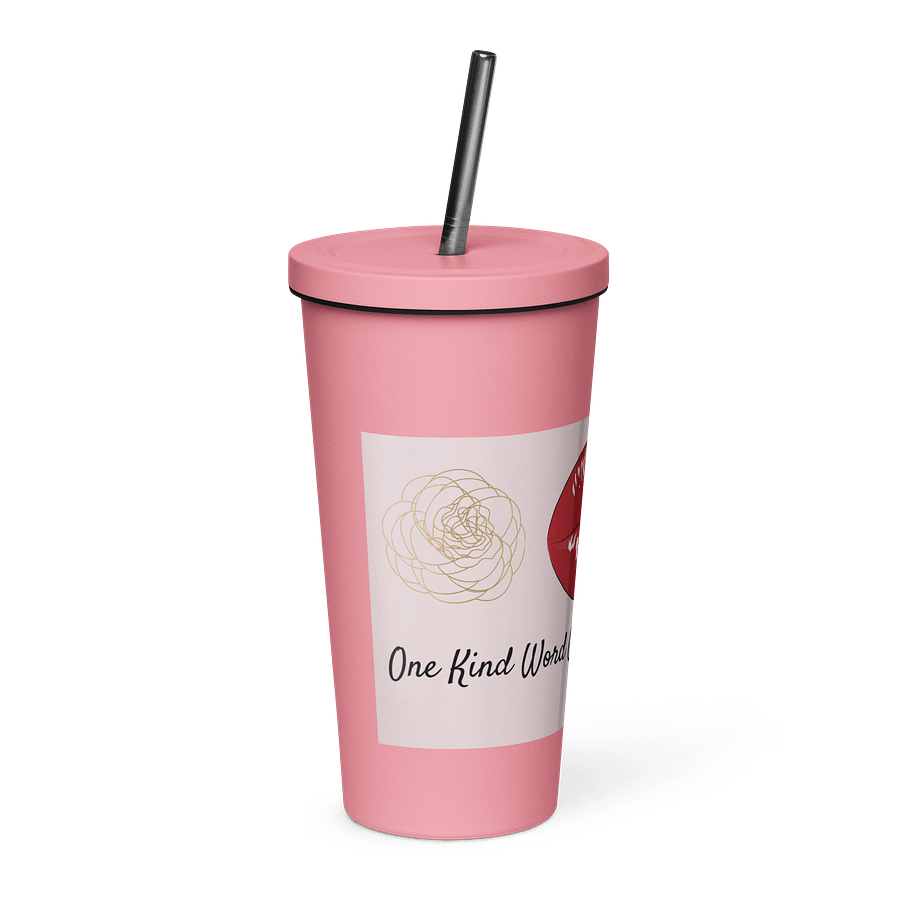 Blooming Lips Insulated Tumbler product image (4)