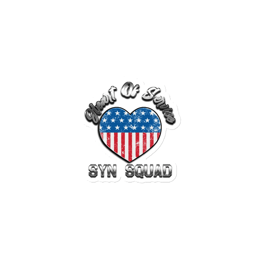 Heart of Service Flag - Magnet product image (1)