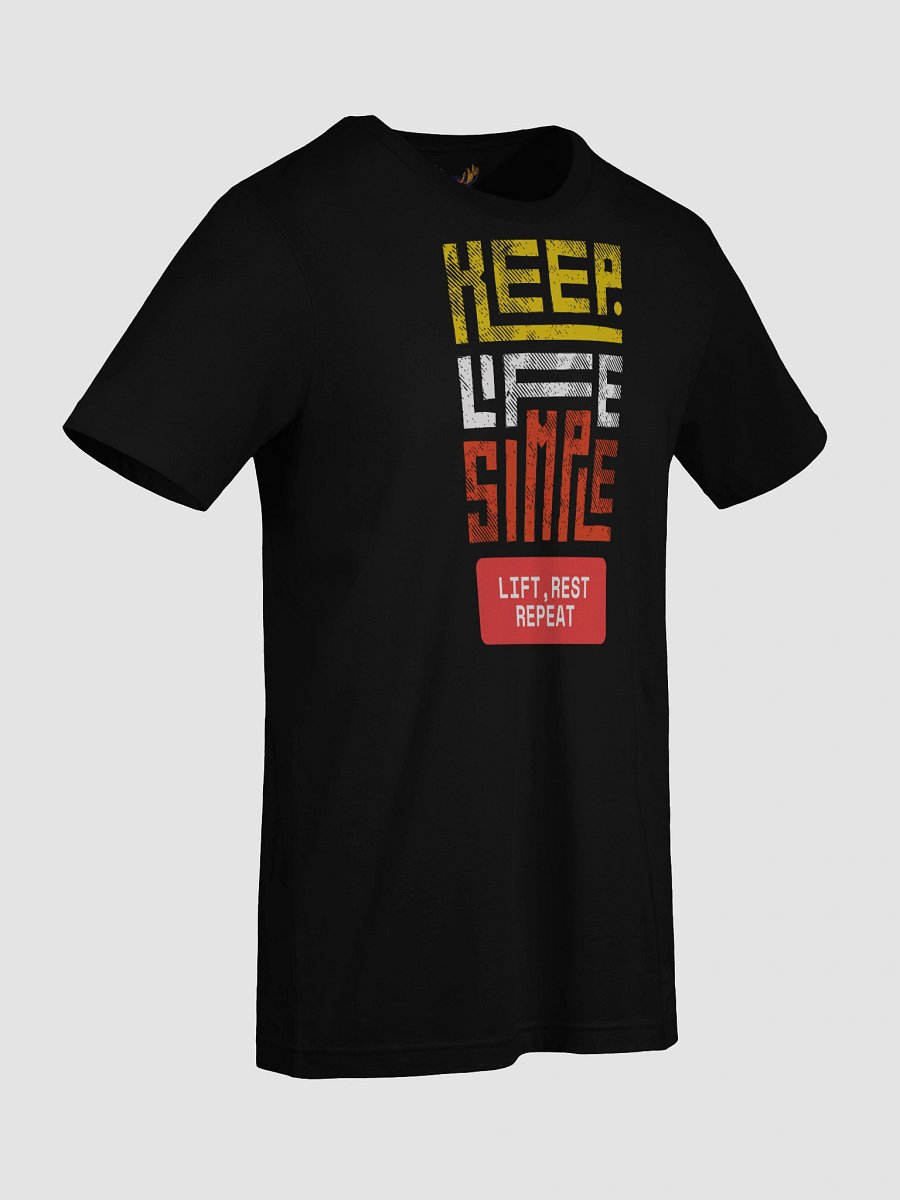 Keep Life Simple - T Shirt - Text Multi product image (9)