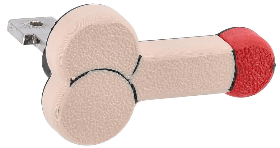 Zündschlüssel 3D, "LONG DONG" product image (1)