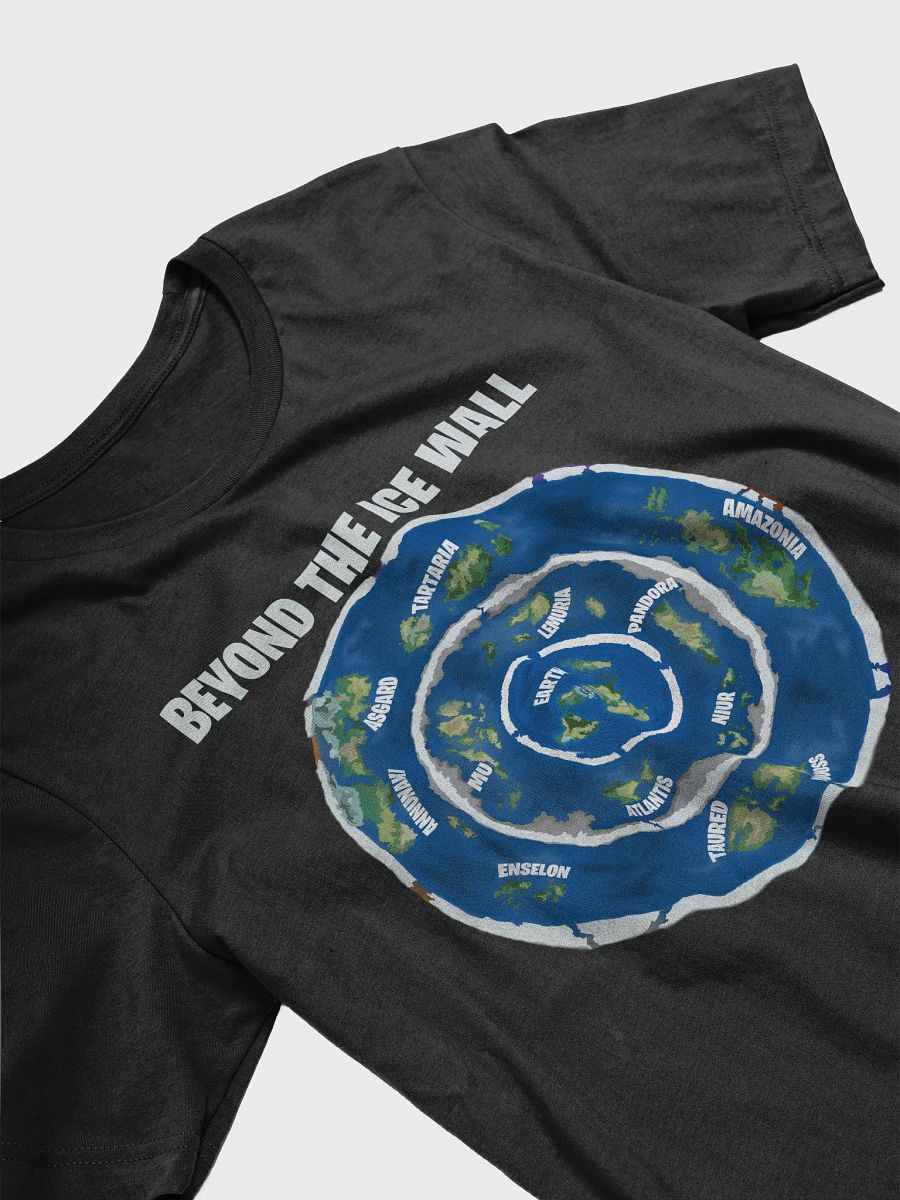 Premium Supersoft T-Shirt Beyond The Ice Wall Map product image (4)