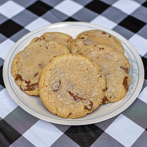 I didn’t get any work from clients today, so instead I looked up Crumbl copycat recipes and made these 4-inch chocolate chip ...