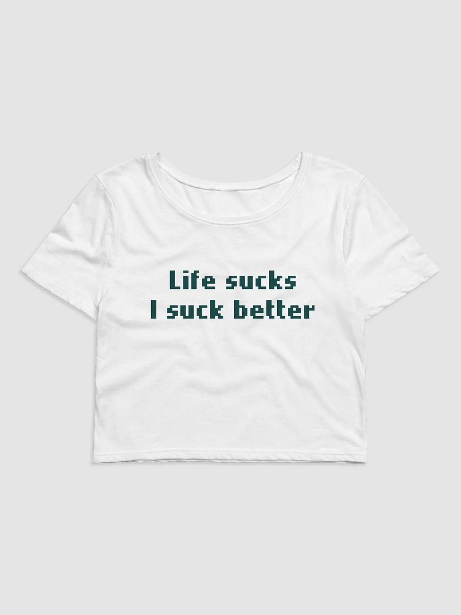 LIFE SUCKS BABY TEE product image (1)