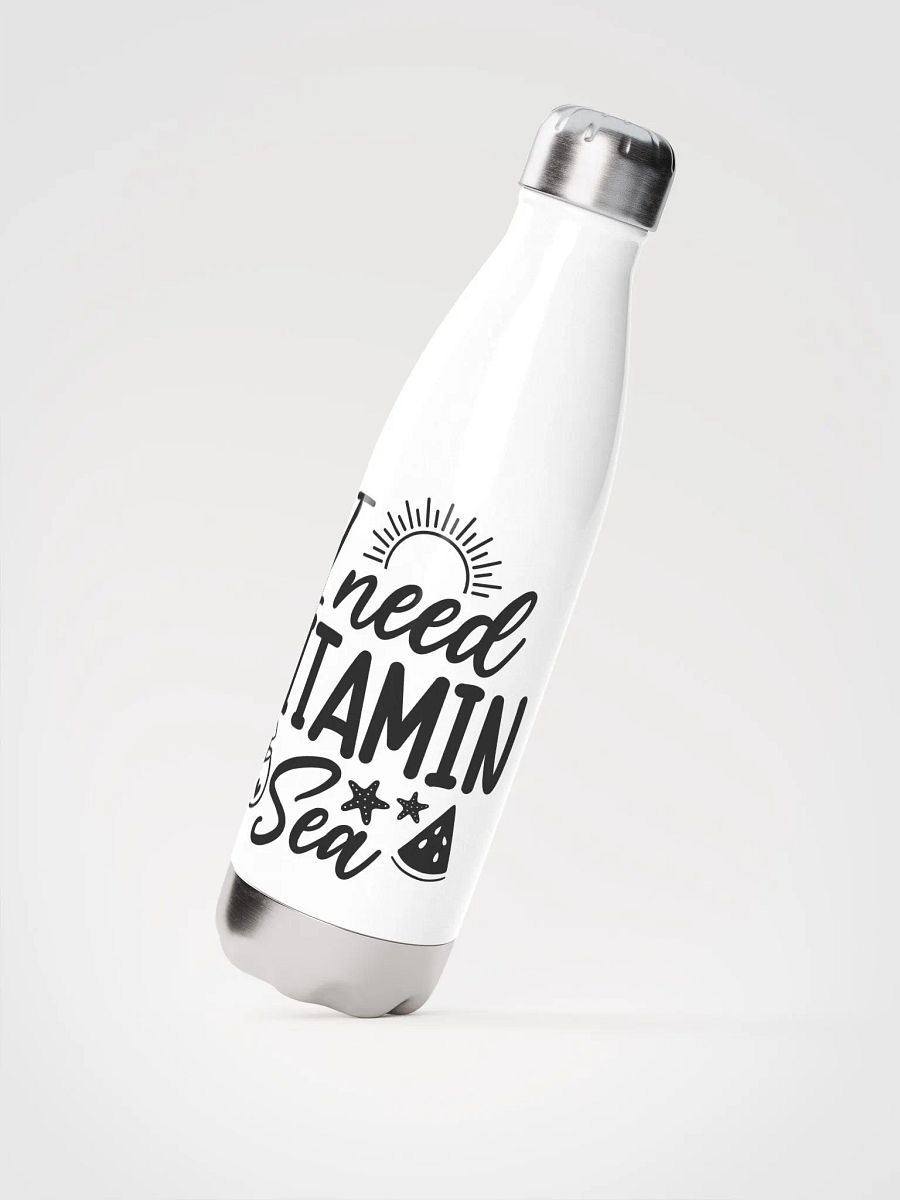 Sun-Kissed Seaside Stainless Steel Water Bottle product image (2)