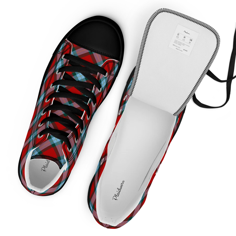 MacLaine Tartan Men's High Top Shoes product image (18)