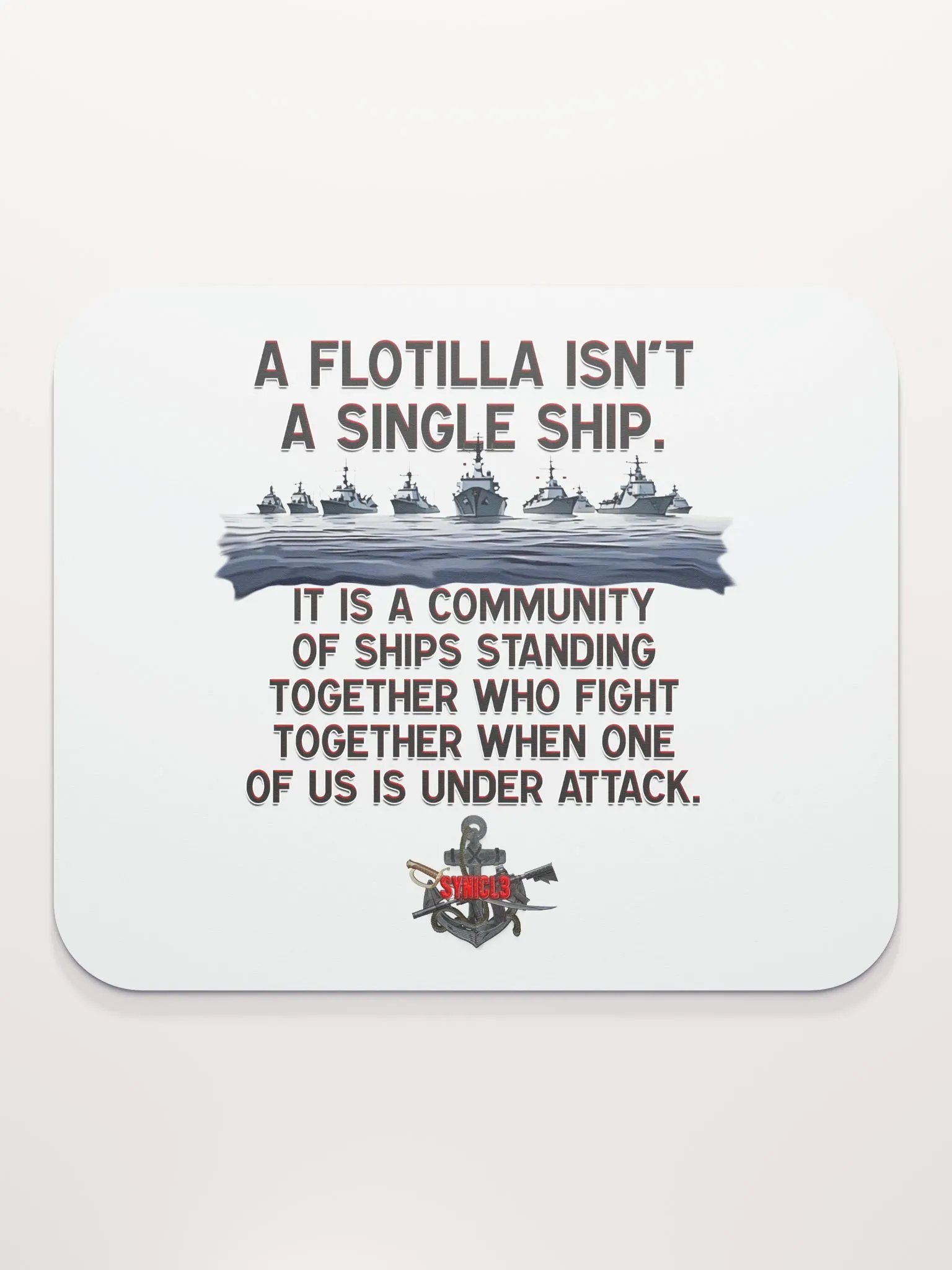 A Flotilla - Mouse Pad product image (5)