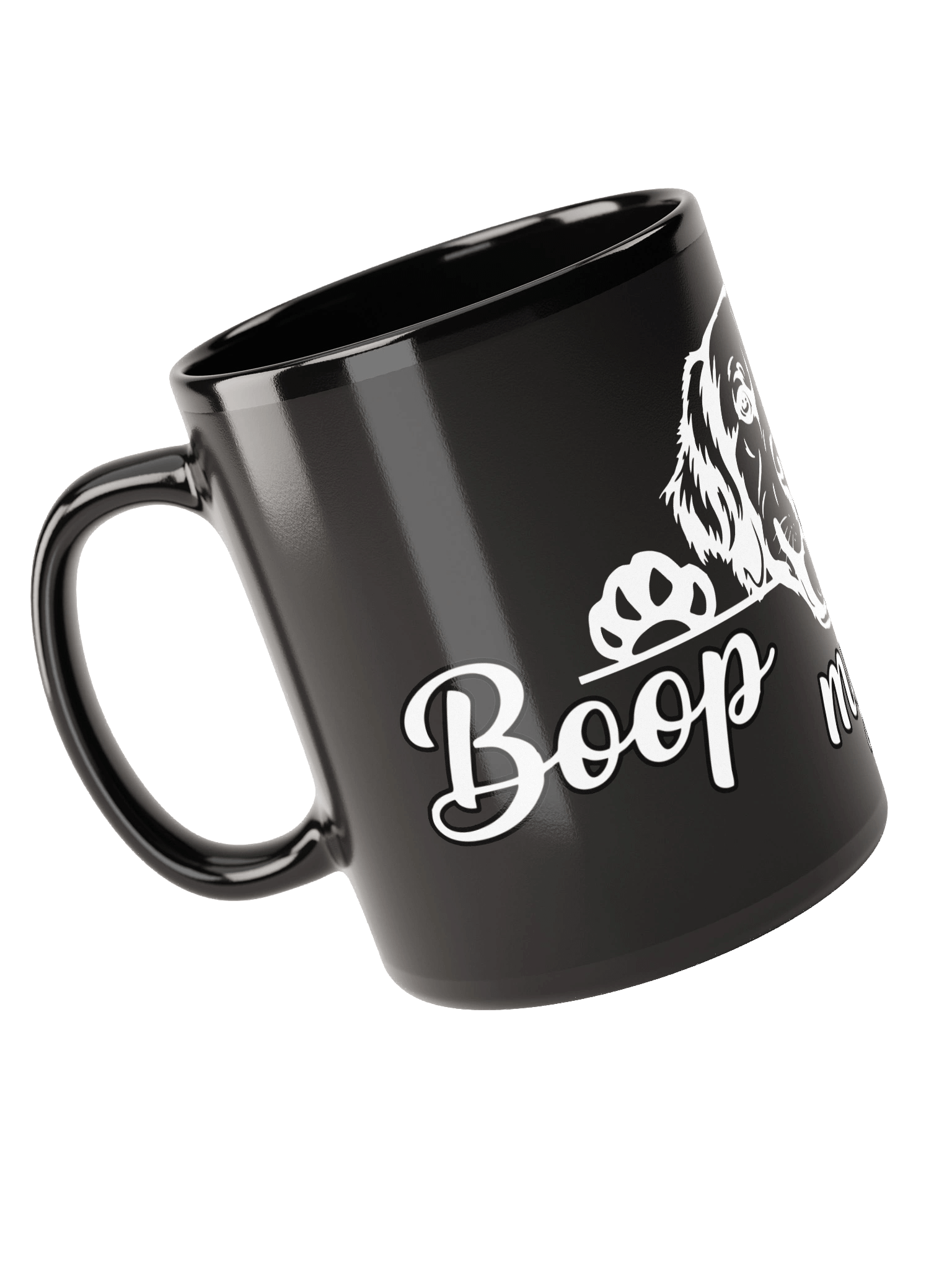 Boop My Snoot - Doggy Pal Black Glossy Mug product image (6)