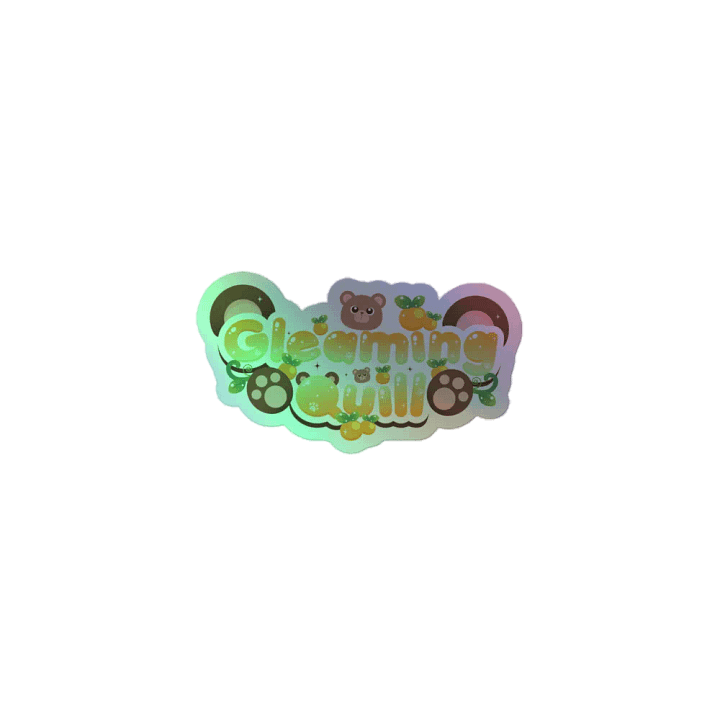 Holographic Logo Sticker product image (1)