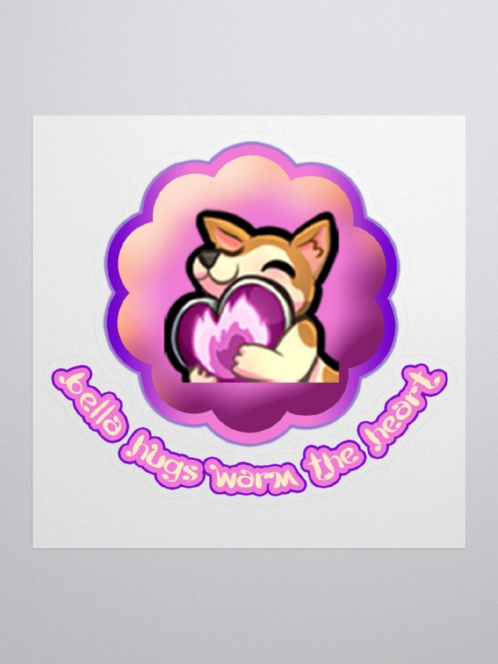 Bella Hug Purple Sticker product image (2)