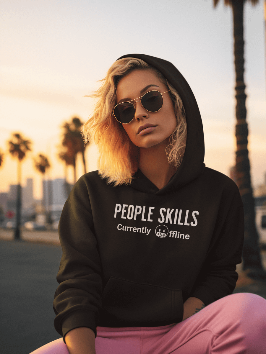 People Skills Currently Offline Hoodie (Unisex) product image (6)