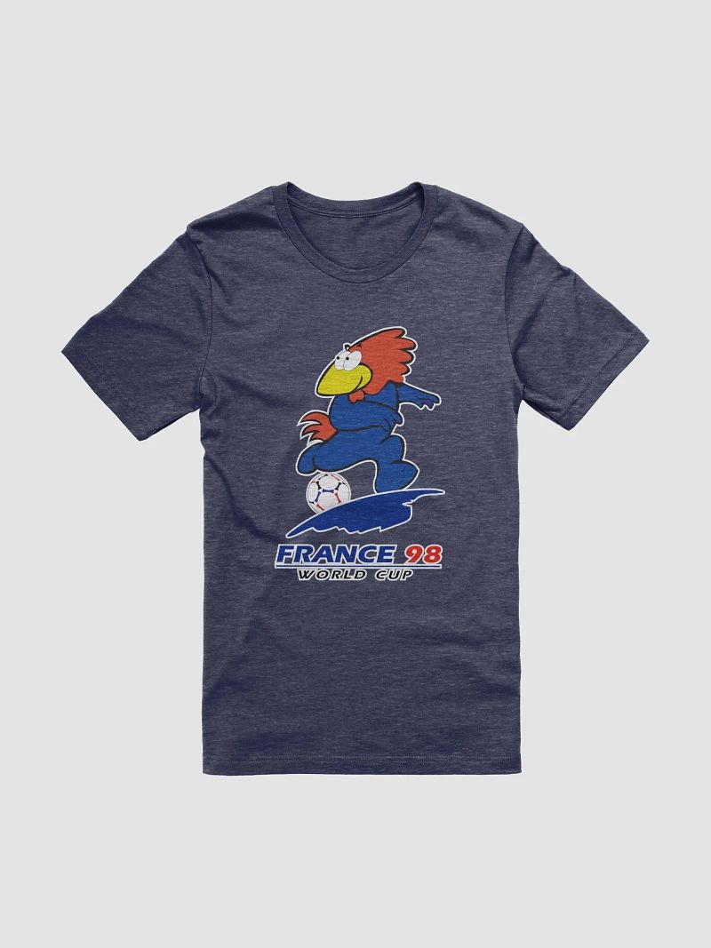 France 98 world cup mascot tee