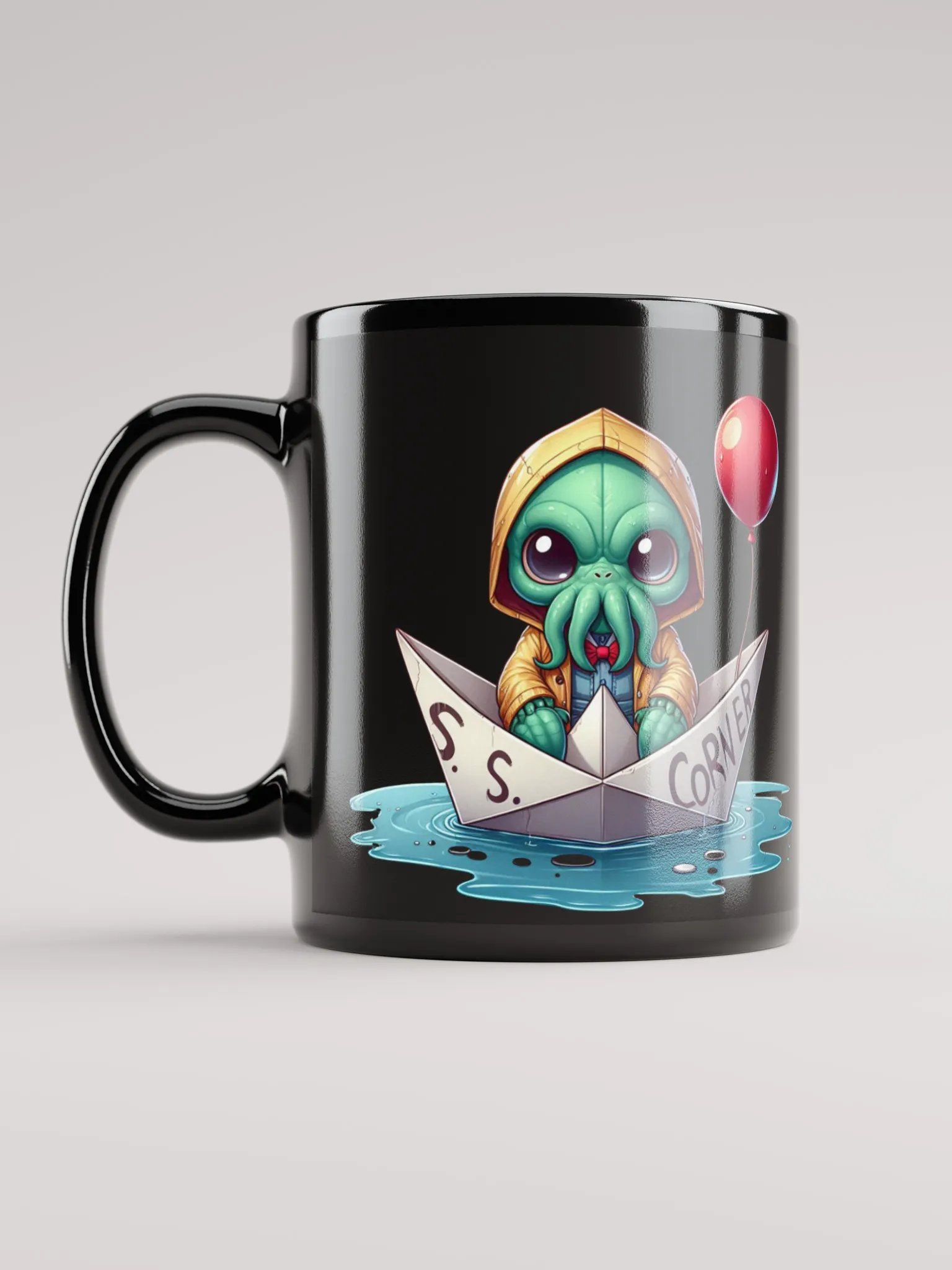 S.S. Corner Georgie Black Mug product image (12)