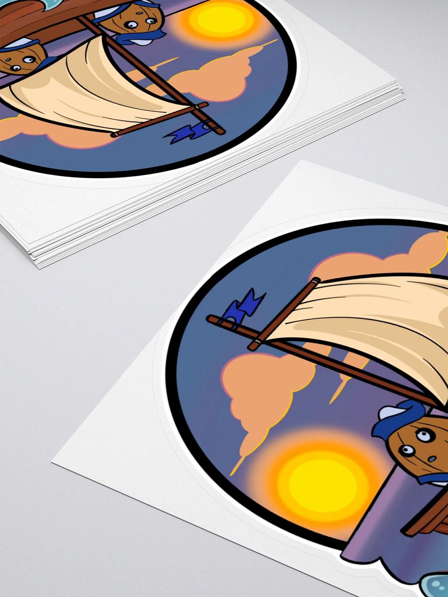 S3 Navy Nuts Team Sticker product image (4)