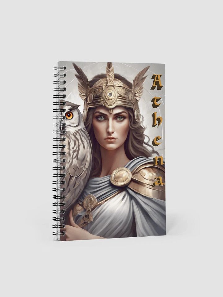 Greek Goddess Athena Notebook product image (1)
