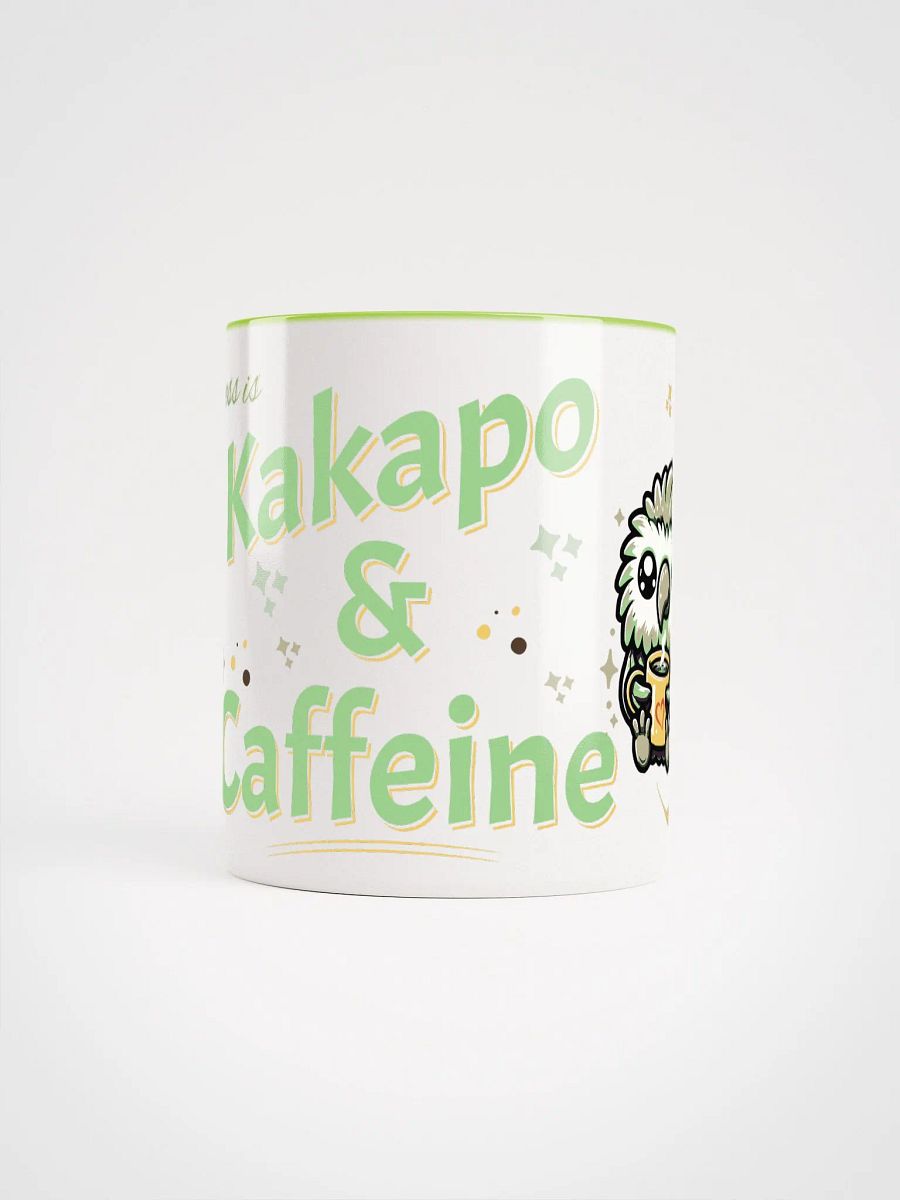 Kawaii Kakapo & Caffeine Ceramic Mug product image (25)