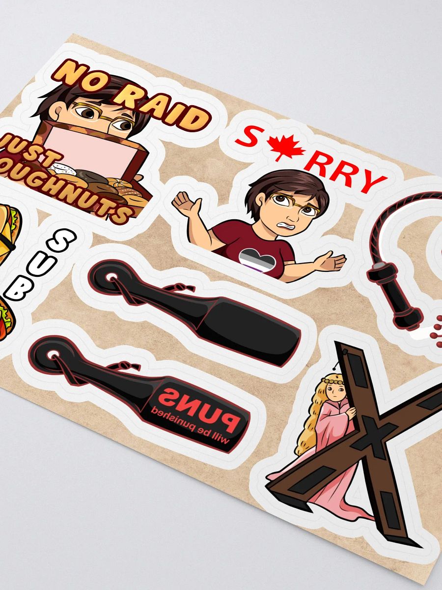 Commissioned Emotes sticker set 🇦🇺 🇨🇦 🇪🇺 🇺🇸 product image (2)