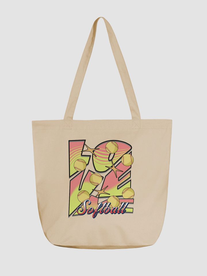 Love Me Softball Eco-Tote Bag product image (5)
