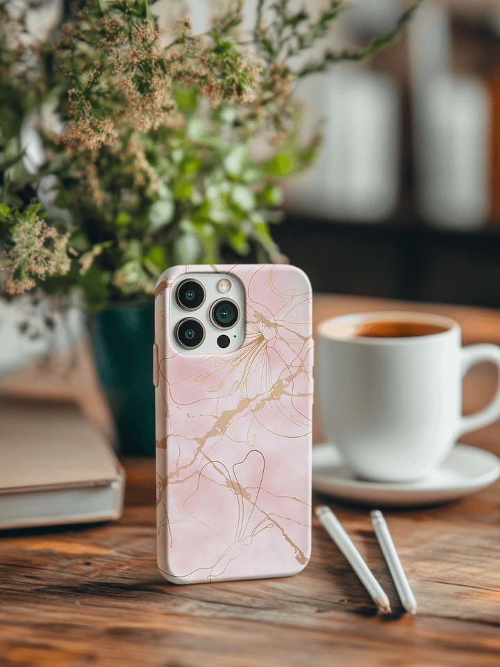 Marble Bloom iPhone® Snap Case product image (1)