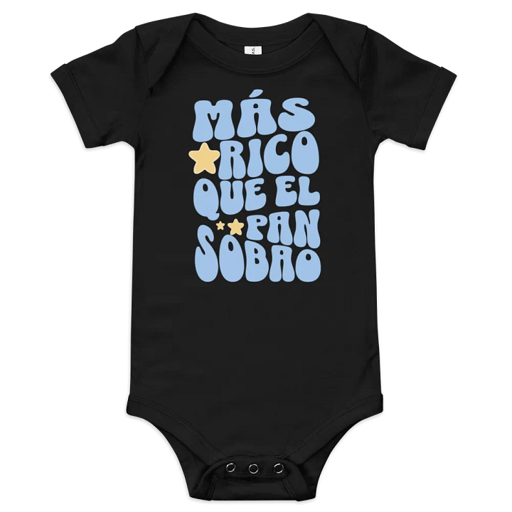 Más Rico Que el Pan Sobao Bodysuit para Bebés product image (1)