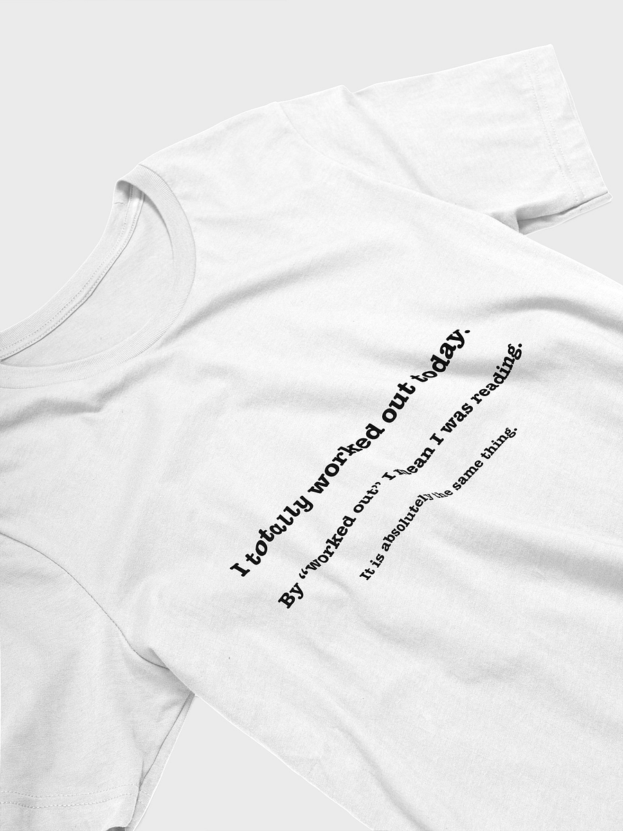 The Reader’s Workout Unisex T-Shirt product image (23)