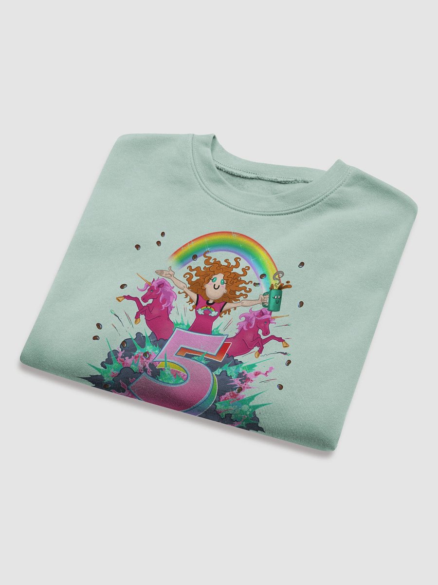 LadyAm5Years Crop Sweatshirt product image (32)