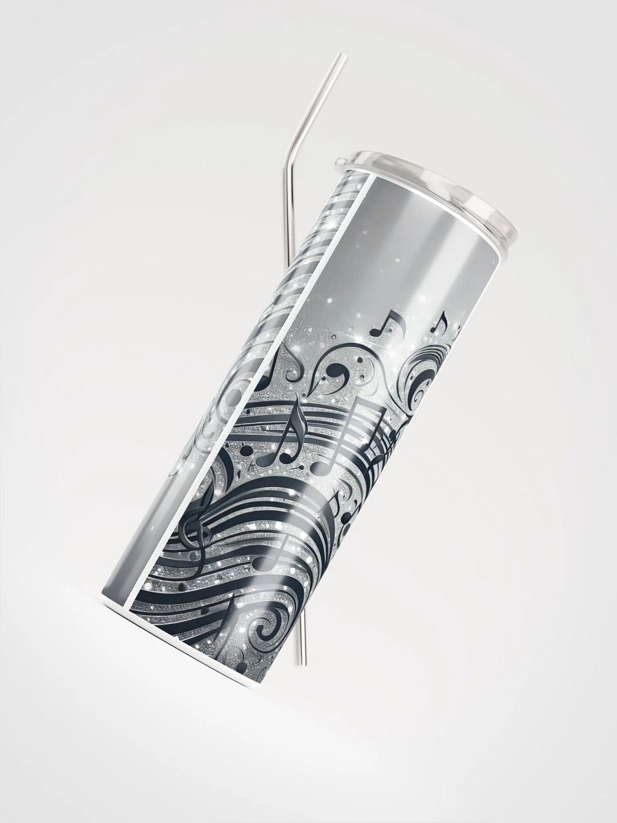 Rhythmic Notes Stainless Steel Tumbler product image (4)