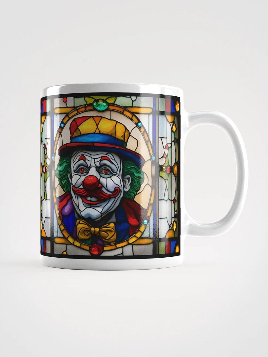 #006 Whistlin' Willie Clown Stained Glass Mug product image (3)