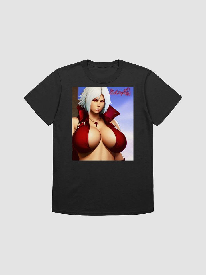 Devilish Red-Eyed Warrior Gildan Unisex Softstyle T-Shirt product image (1)