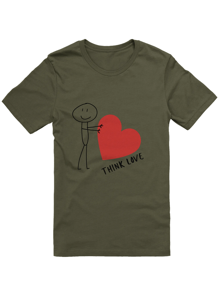 Think Love Supersoft T-Shirt product image (5)