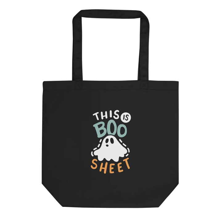 This Is Boo Sheet-Tote Bag-Black product image (2)