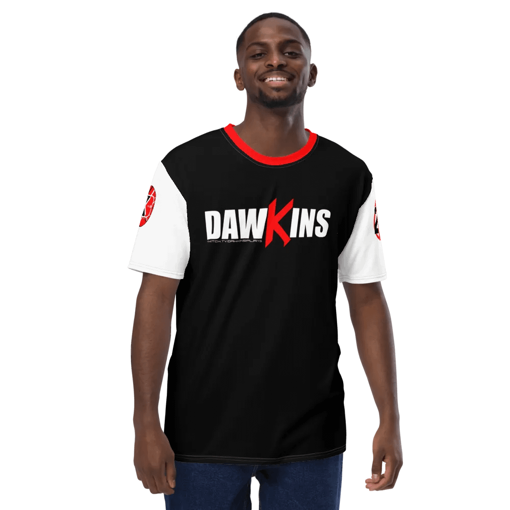 Dawkins White Stripe T Shirt product image (1)