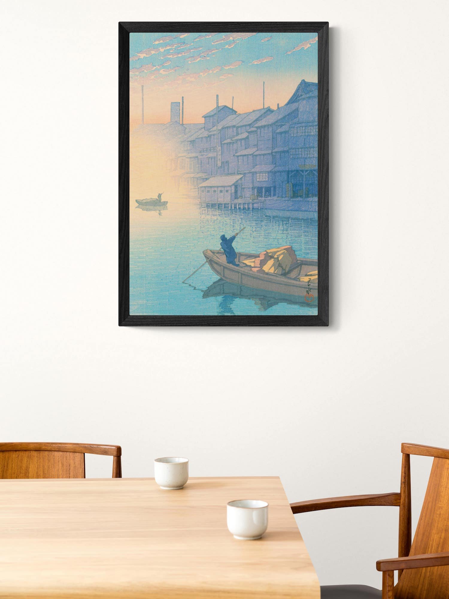 Morning in Dotonbori, Osaka - Kawase Hasui product image (1)