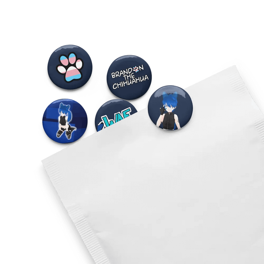 Brandon the Chihuahua Buttons Set product image (13)
