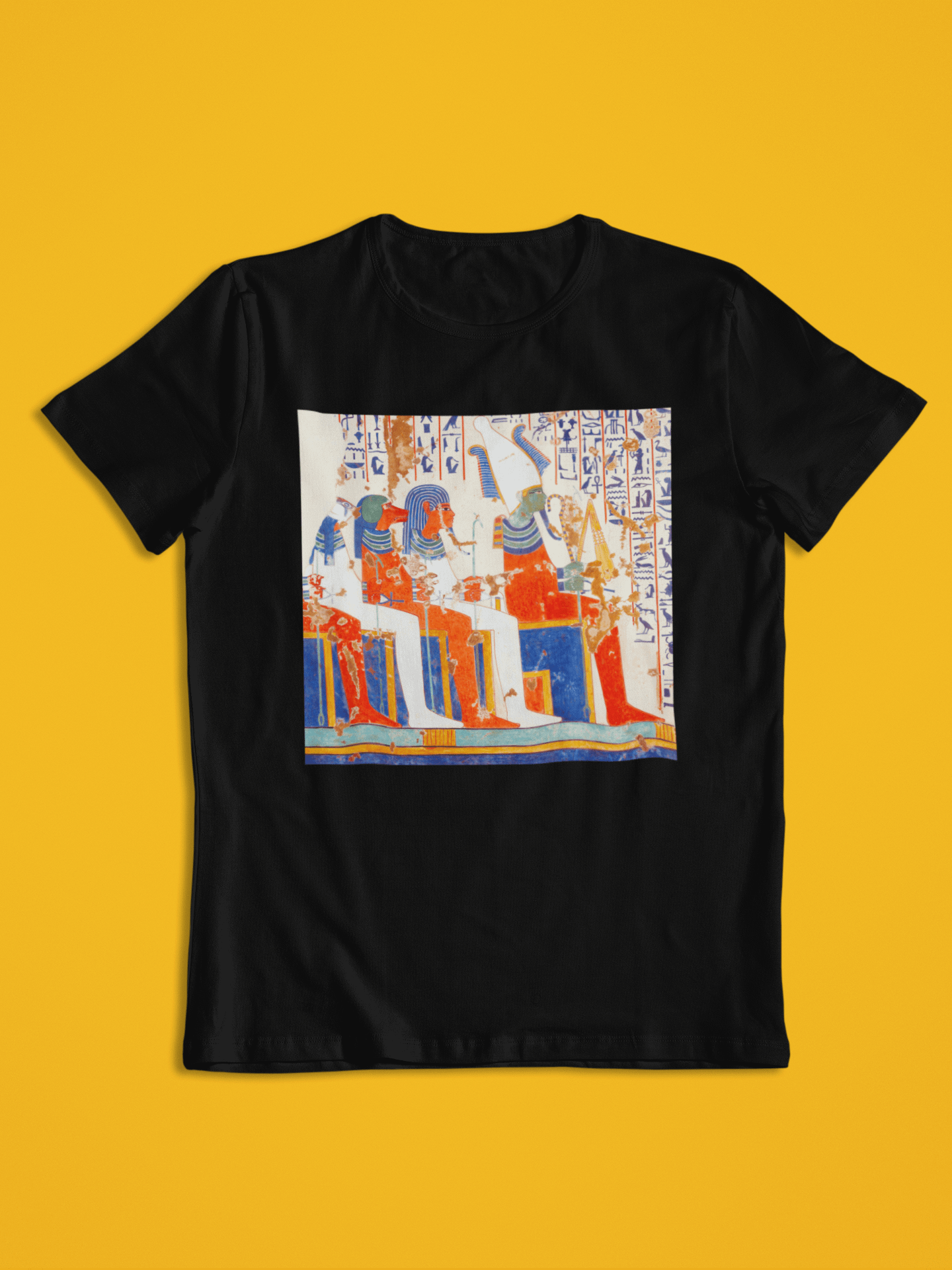Osiris and the Four Sons of Horus Ancient Egypt Art Unisex T-Shirt product image (1)