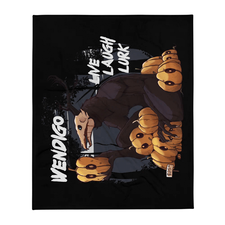 Wendigo Cryptid Blanket product image (1)