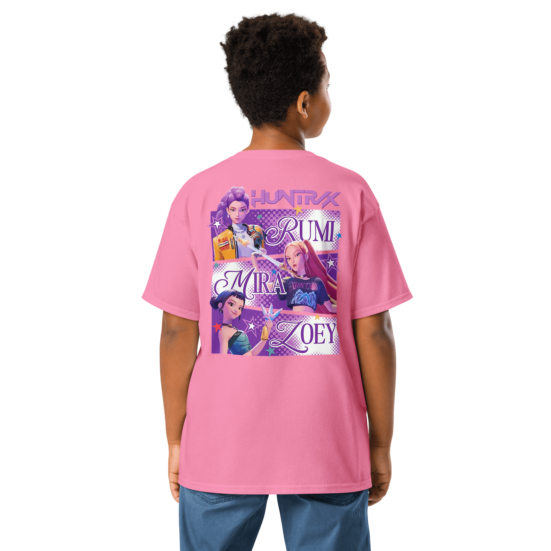 Youth Classic Tee Kpop Demon Hunters Mira Rumi Zoey product image (1)