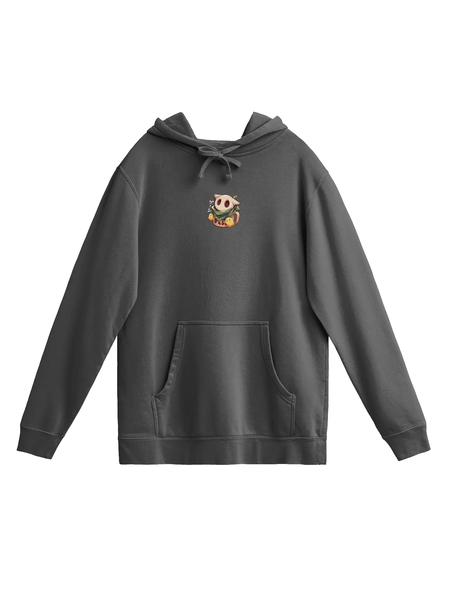 Coffee w Hako Premium Heavyweight Hoodie Front and Back Print product image (1)