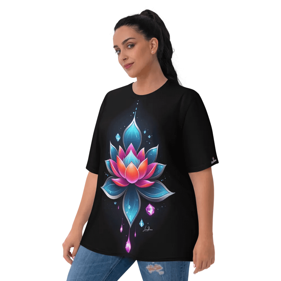 Lotus Glow Women's - All-Over Print Tee product image (6)