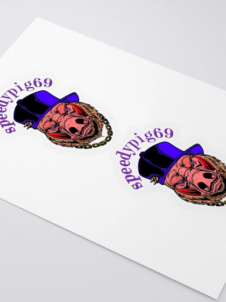 Speedy Steed Kiss Cut Sticker Sheet product image (2)