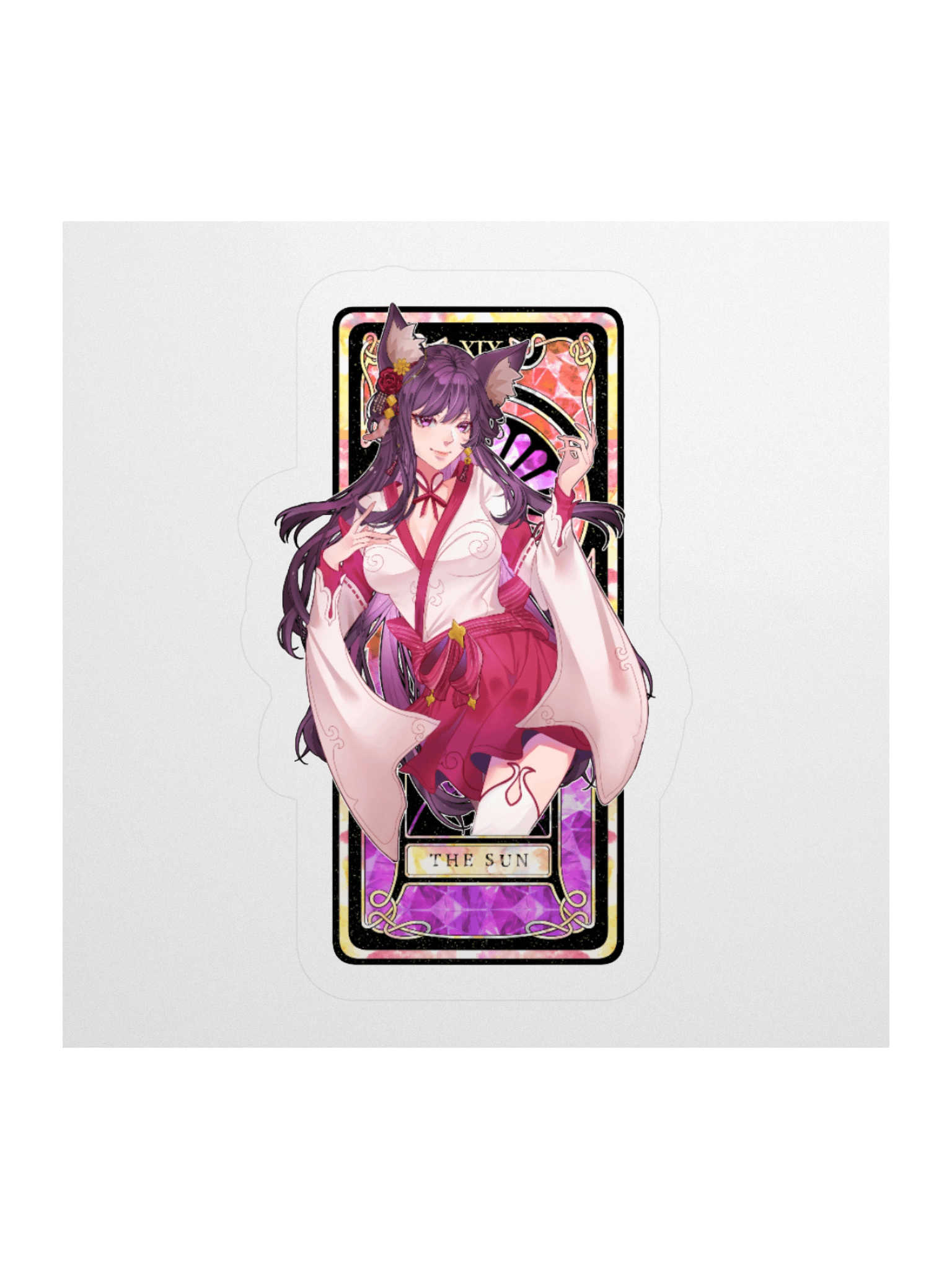Ririna (Sun) Tarot Card Sticker product image (2)