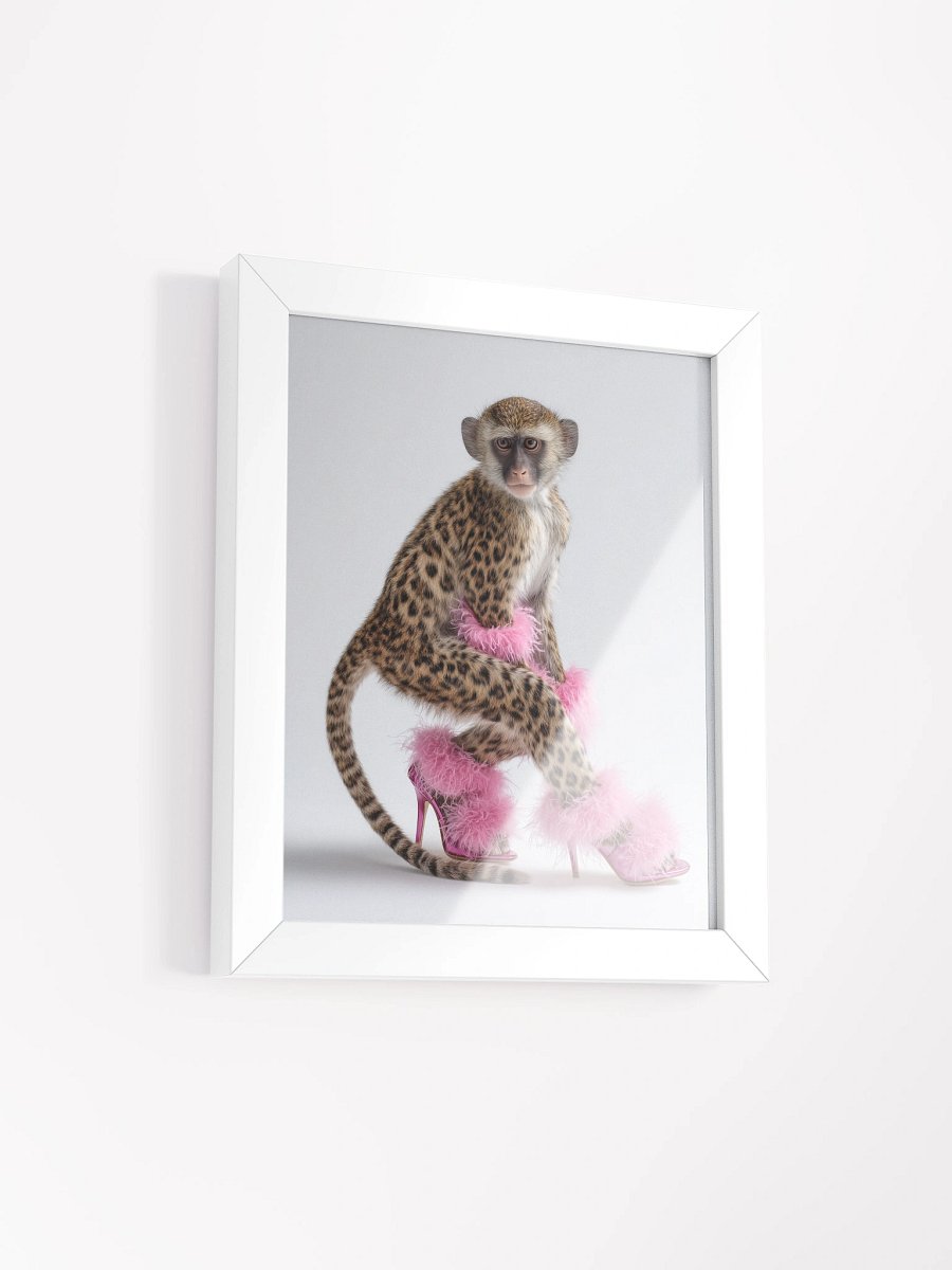 Glam Monkey - Framed High-Quality Matte Poster product image (28)