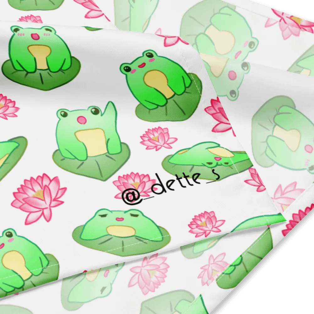 Kawaii Froggie Bandana product image (1)