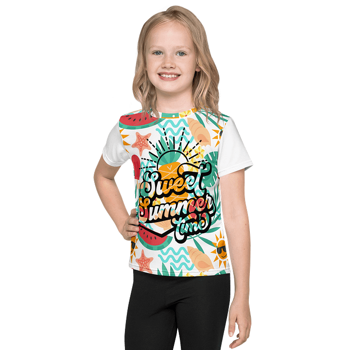 Sweet Summer Time Kids All-Over Print T-Shirt product image (1)