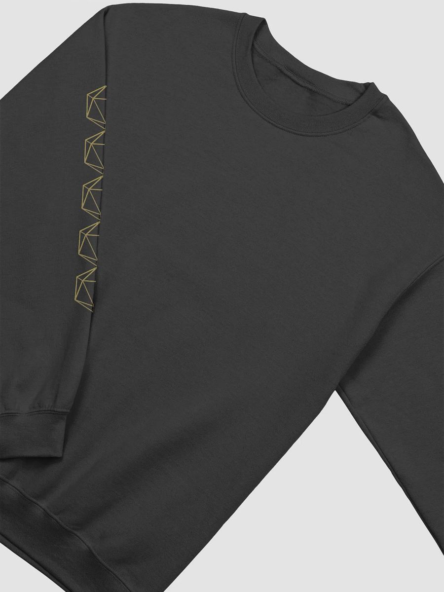 D20 Wireframe Dice Sleeve Unisex Sweatshirt for Board Gamers product image (8)