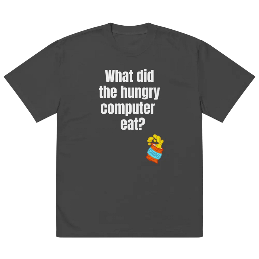 Retro CHIPS Graphic Oversized Tee product image (3)