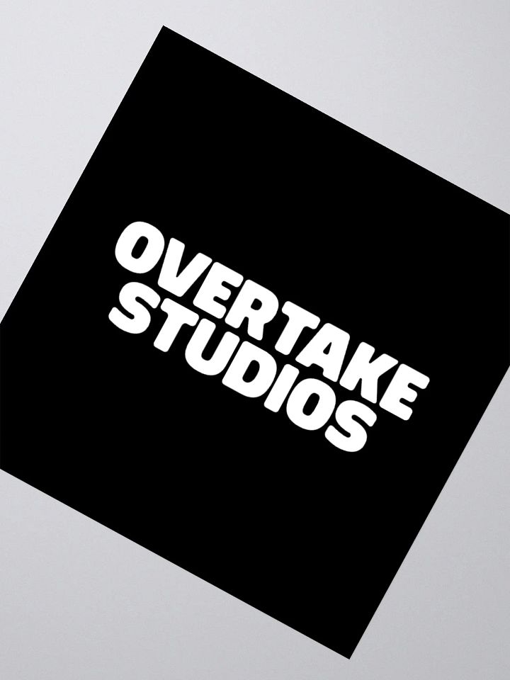 Logo Sticker (Black) product image (2)