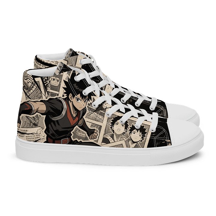 Manga Hero Canvas High Tops product image (2)