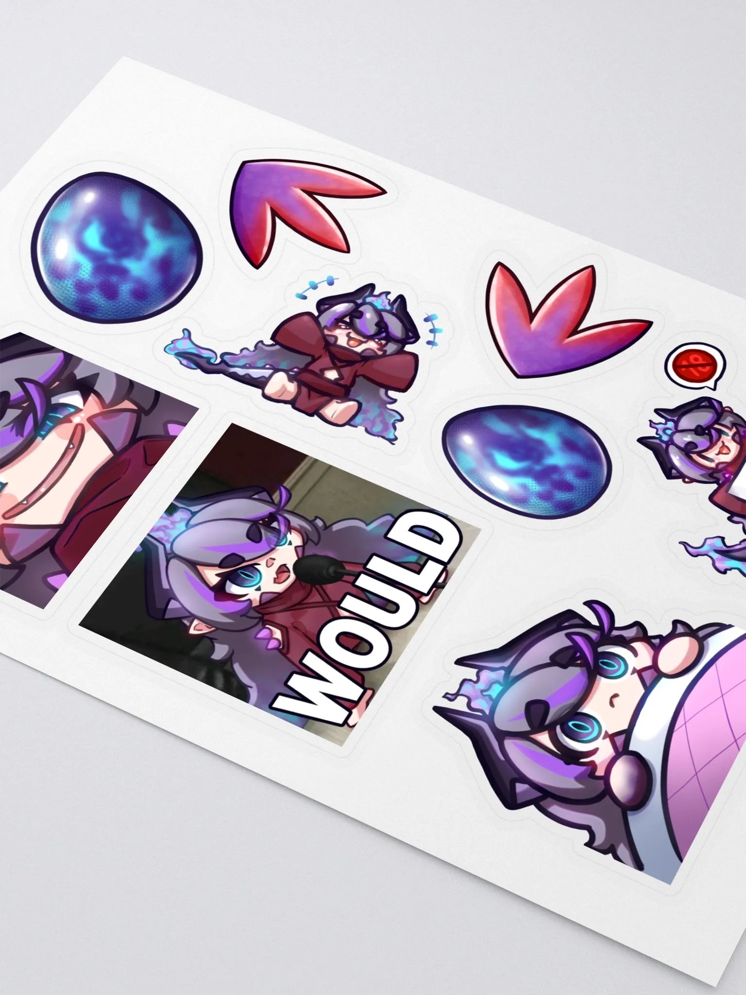 Phibi Sticker Sheet Nr.4 product image (3)