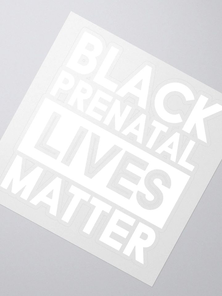 PLM Sticker (White) product image (4)