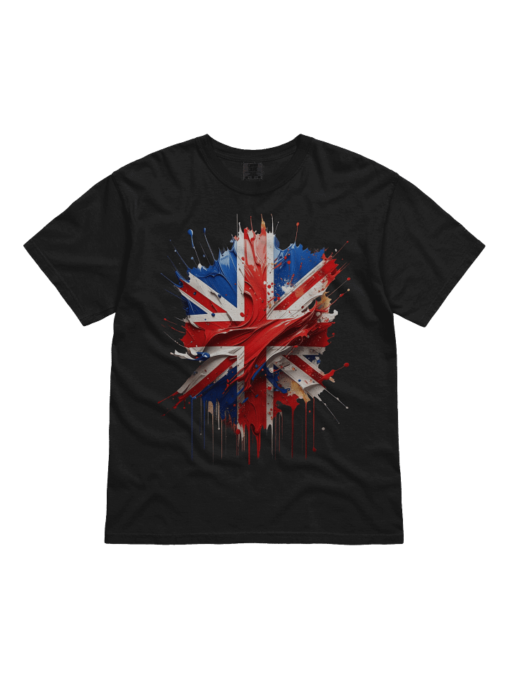 United Kingdom painted flag t-shirt product image (1)
